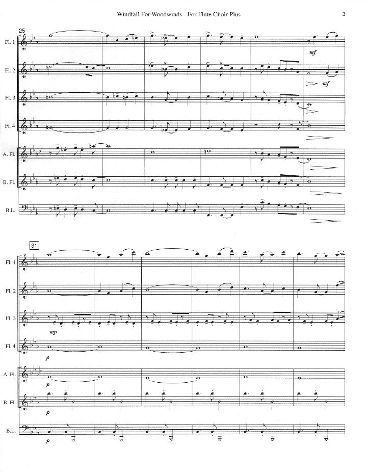 Holcombe, B :: Windfall for Woodwinds