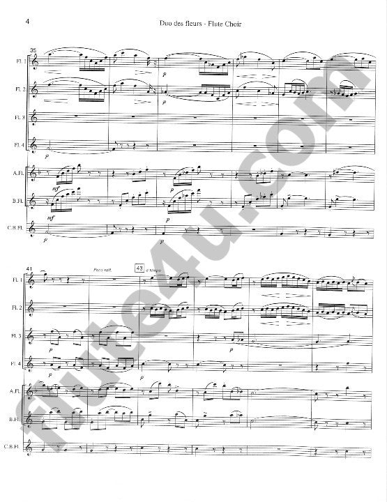 Delibes, L :: Duo des Fleurs (The Flower Duet from Lakme)