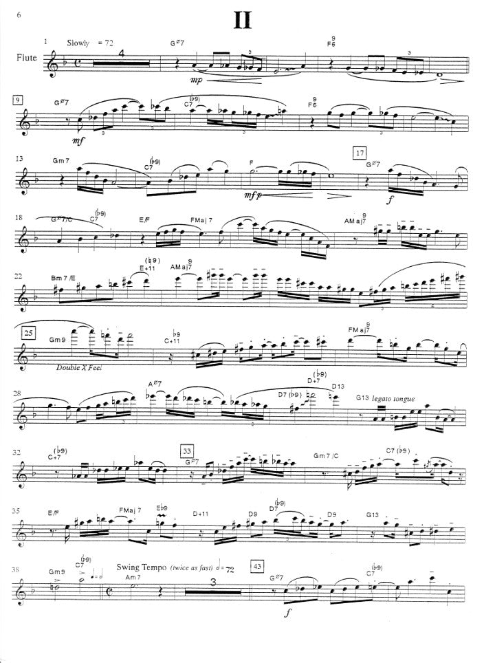 Holcombe, B :: Jazz Flute Concerto
