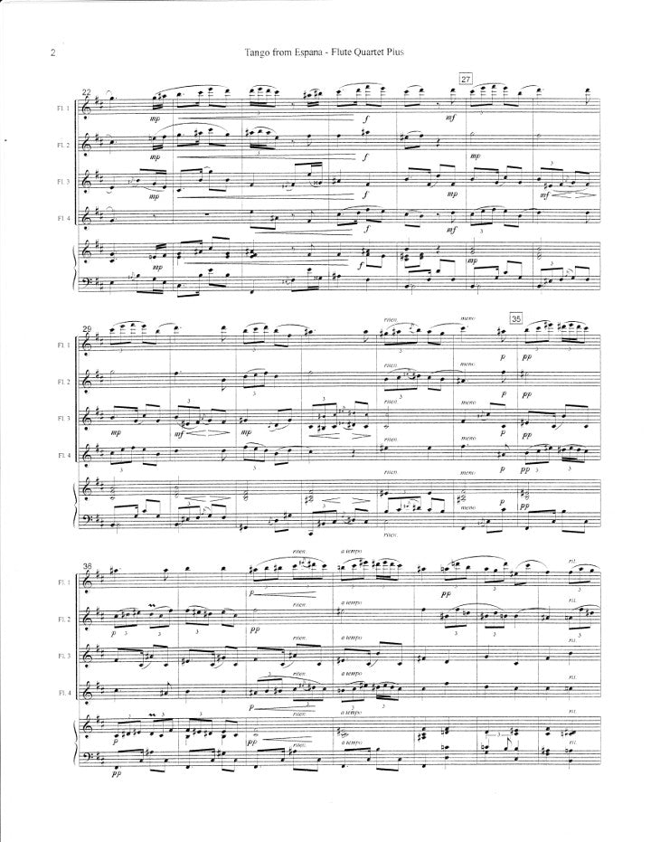 Albeniz, I :: Tango from Espana