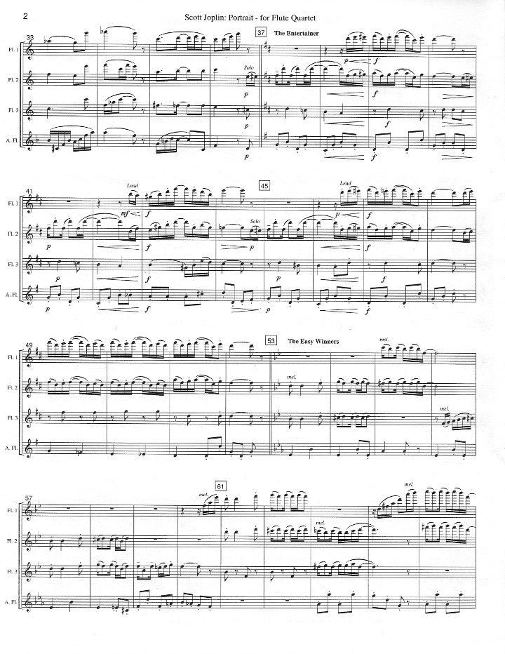Joplin, S :: Scott Joplin: Portrait