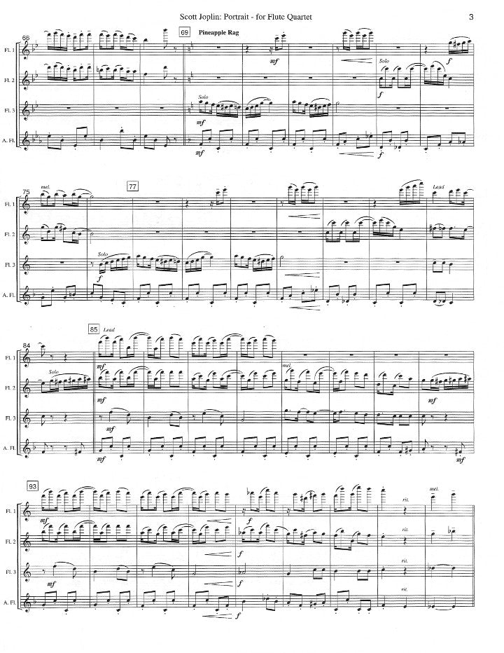 Joplin, S :: Scott Joplin: Portrait
