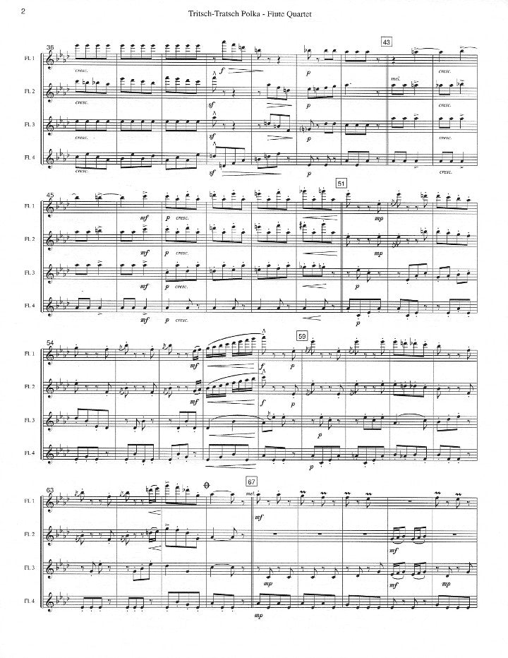Strauss, J :: Tritsch-Tratsch Polka