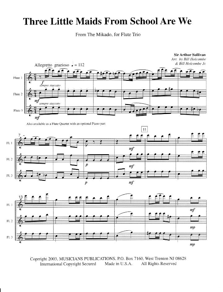 Sullivan, A :: Three Little Maids From School Are We