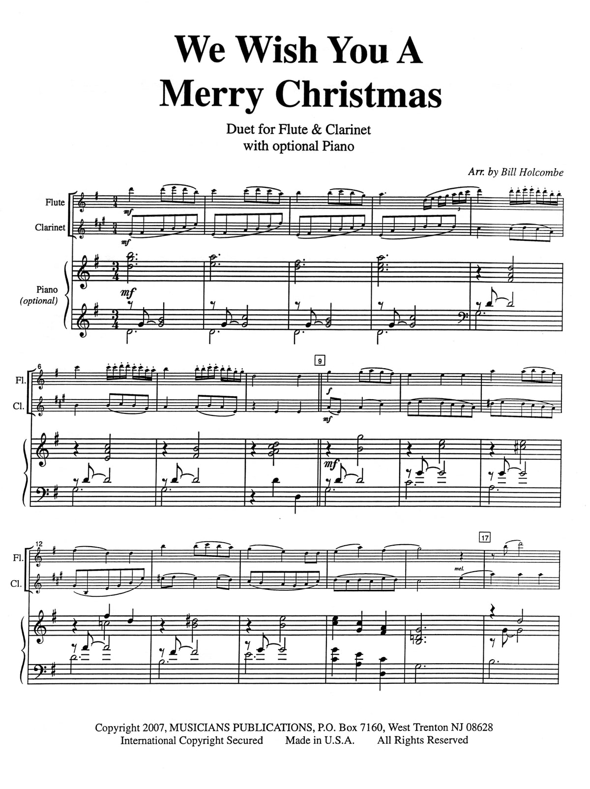 Traditional :: We Wish You A Merry Christmas