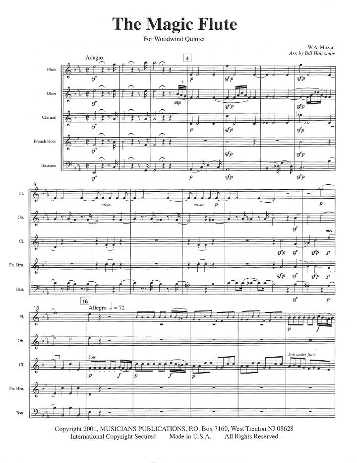 Mozart, WA :: The Magic Flute