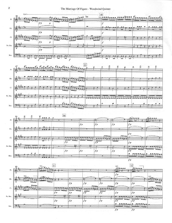 Mozart, WA :: The Marriage of Figaro, 2nd Ed. (Overture)