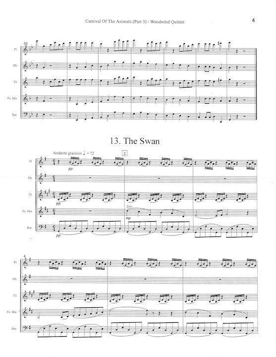 Saint-Saens, C :: Carnival of the Animals (Part III)