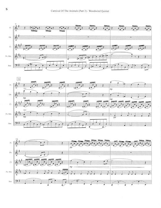 Saint-Saens, C :: Carnival of the Animals (Part III)