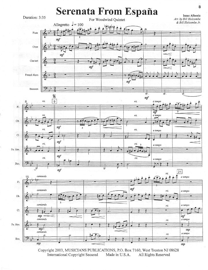 Albeniz, I :: Malaguena & Serenata From Espana