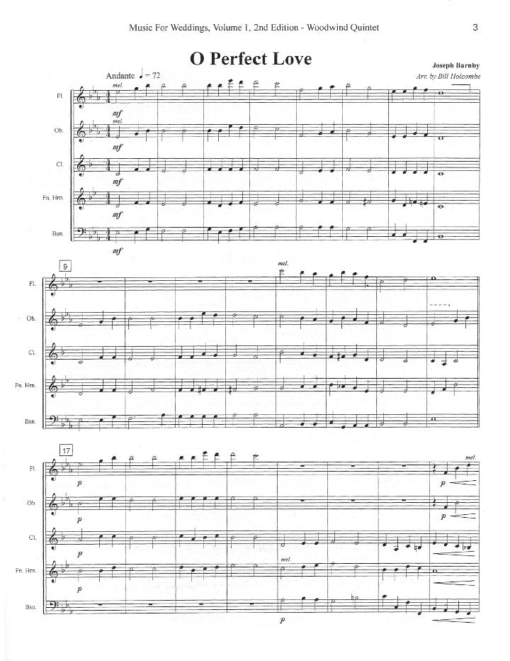 Various :: Music for Weddings Vol 1, 2nd Ed.