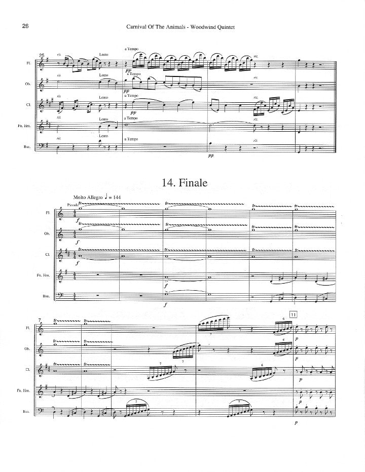 Saint-Saens, C :: Carnival of the Animals