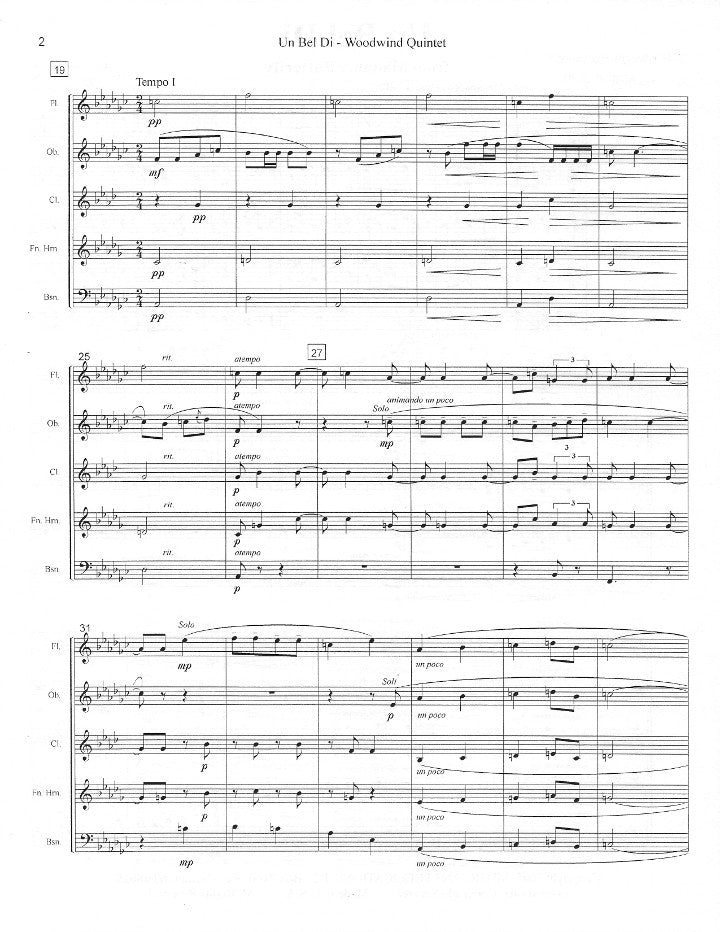 Puccini, G :: Un Bel Di