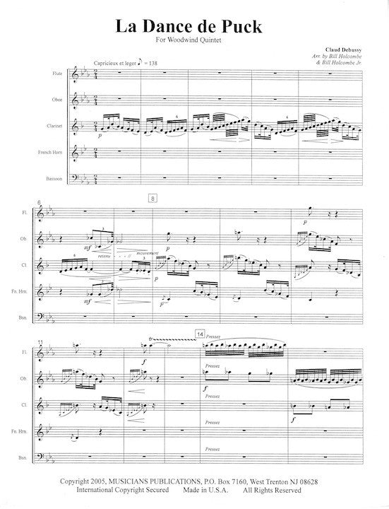 Debussy, C :: La Dance de Puck