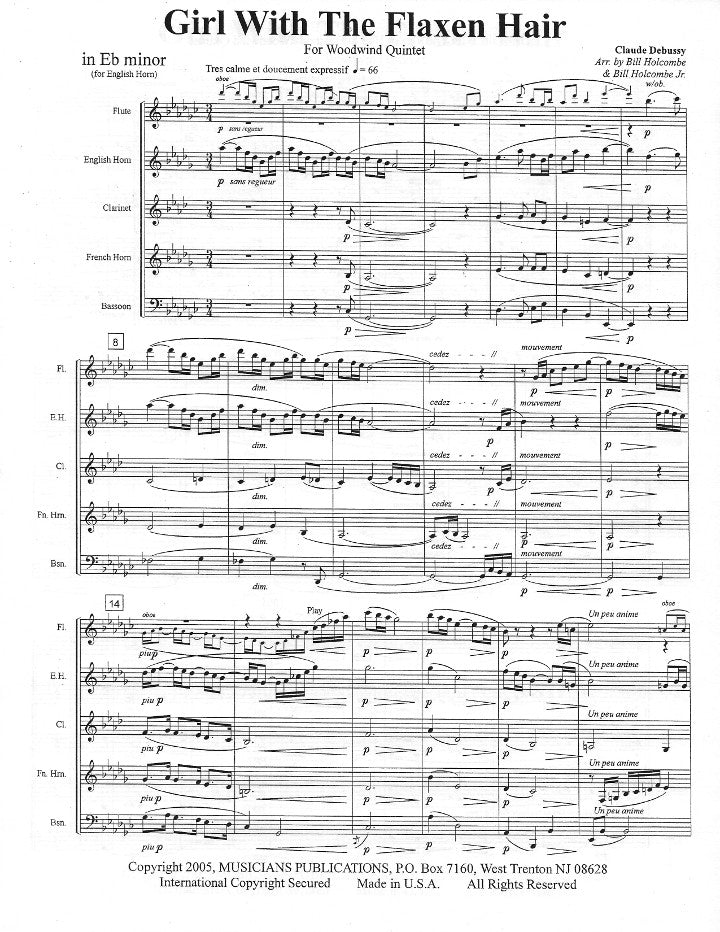 Debussy, C :: Girl With The Flaxen Hair