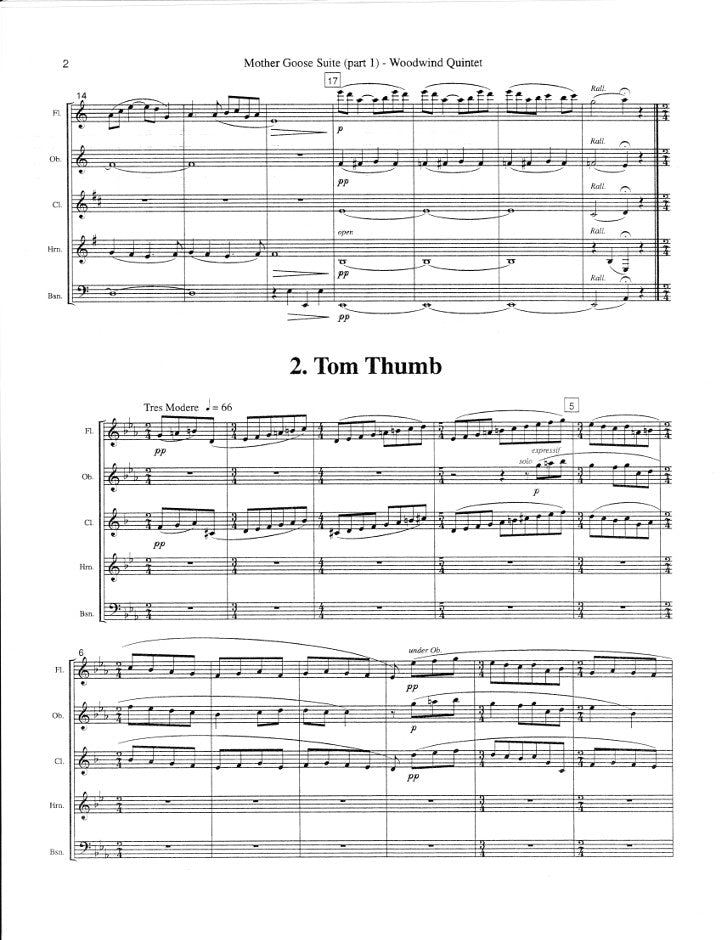 Ravel, M :: Mother Goose Suite, Part 1