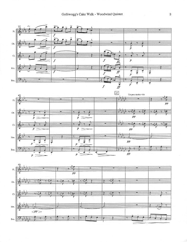 Debussy, C :: Golliwogg's Cake Walk
