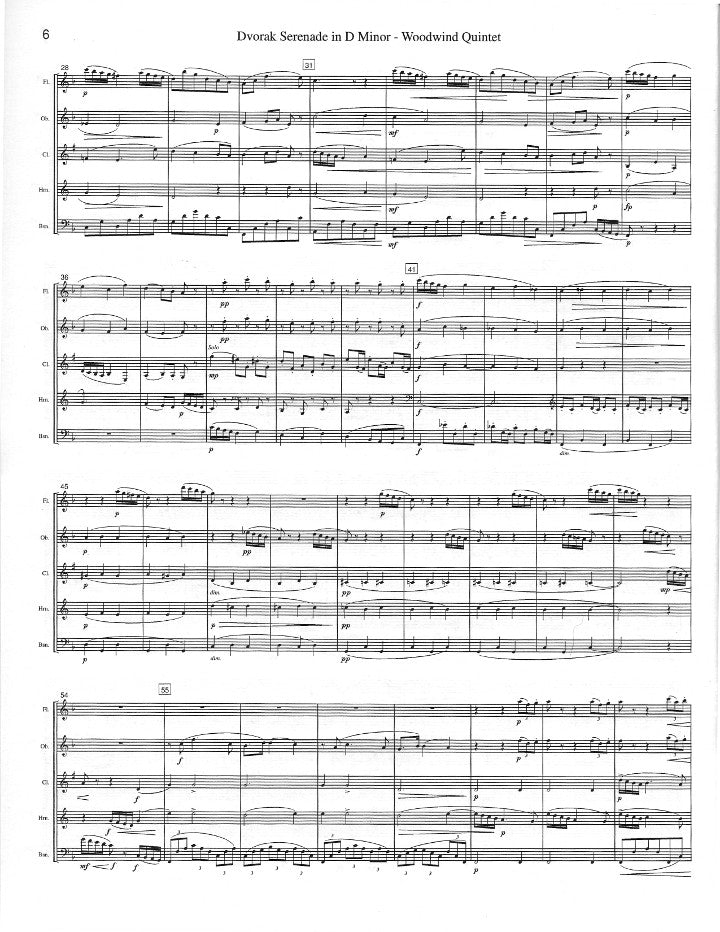 Dvorak, A :: Serenade in D minor op. 44