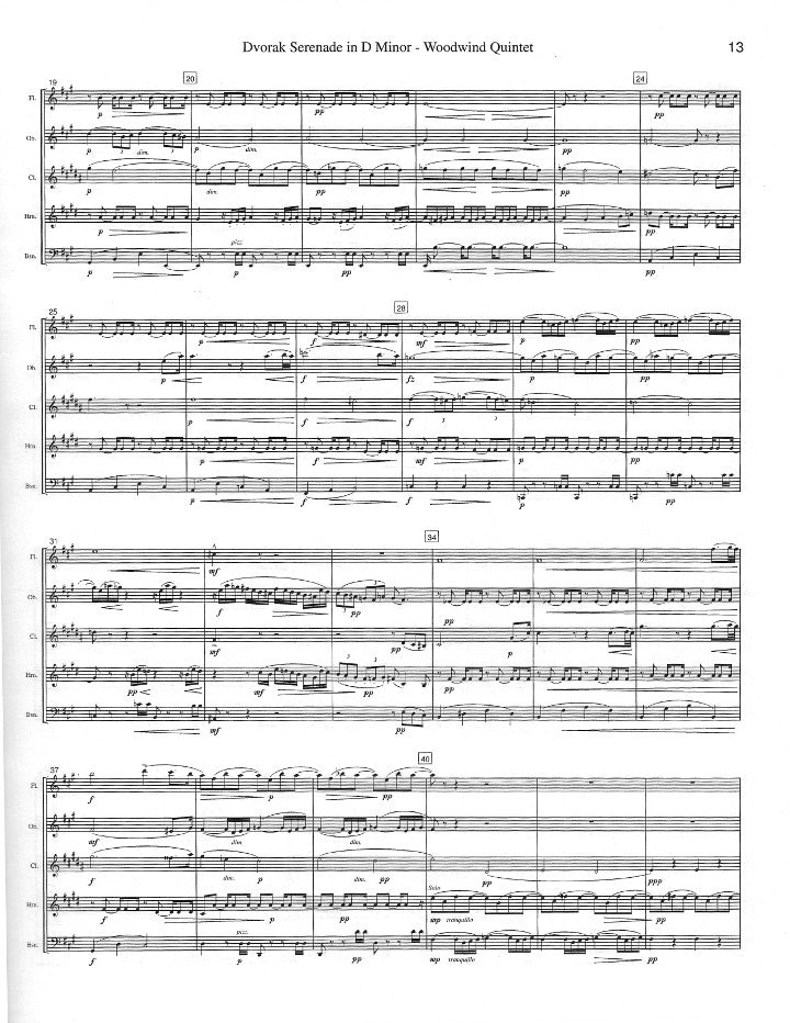 Dvorak, A :: Serenade in D minor op. 44