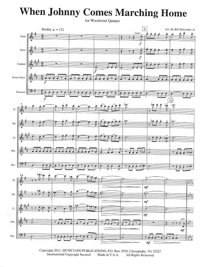 Traditional :: When Johnny Comes Marching Home