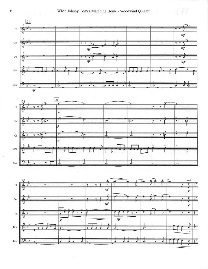 Traditional :: When Johnny Comes Marching Home