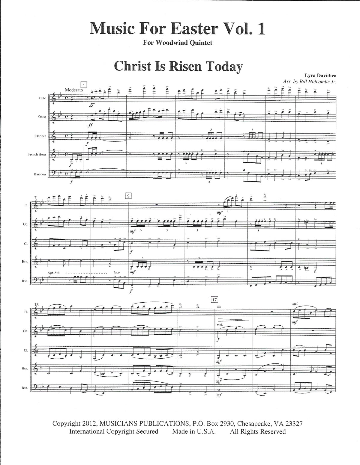 Various :: Music For Easter Vol 1