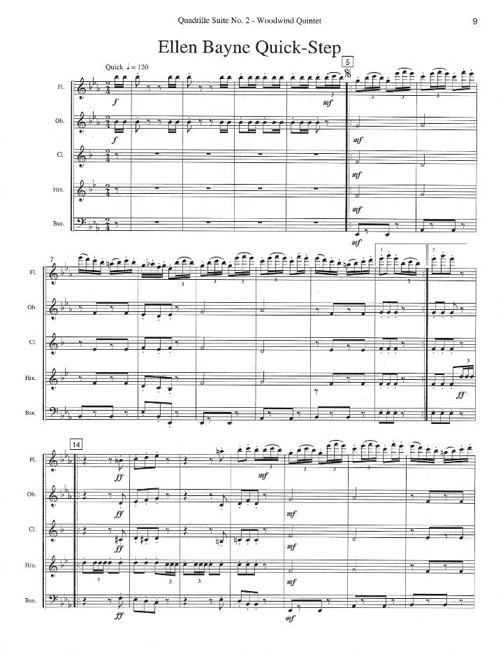 Friedrich, G :: Quadrille Suite No. 2