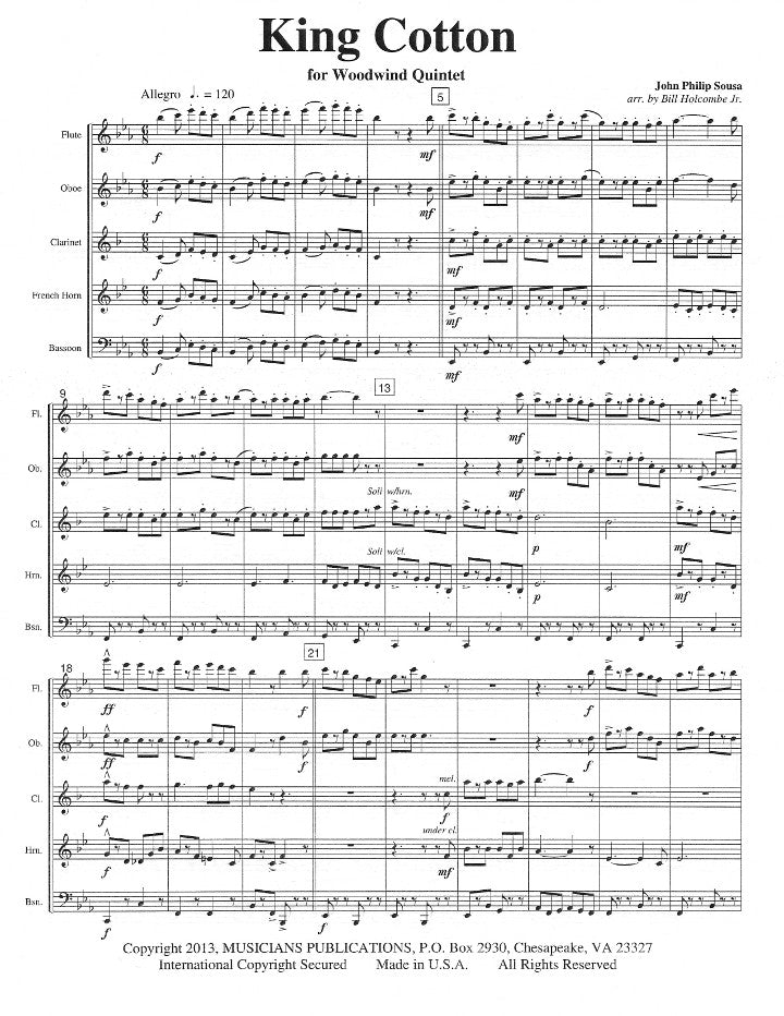 Sousa, JP :: King Cotton