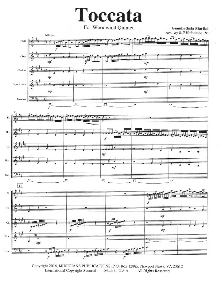 Martini, G :: Toccata