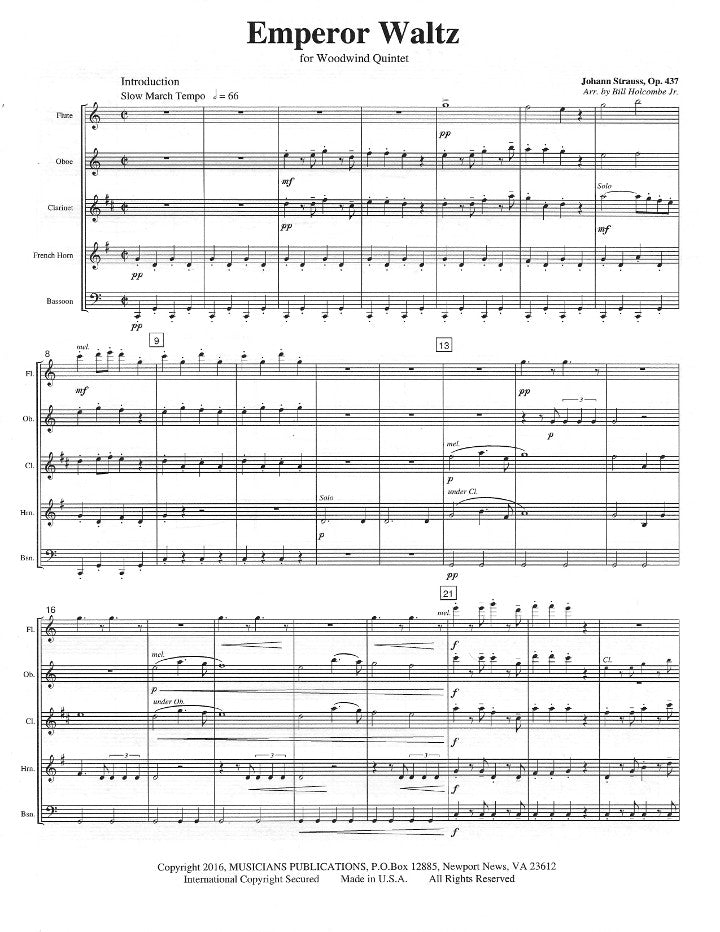 Strauss, J :: Emperor Waltz