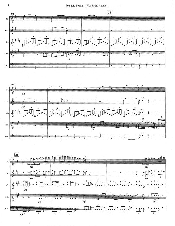 von Suppe, F :: Poet and Peasant: Overture