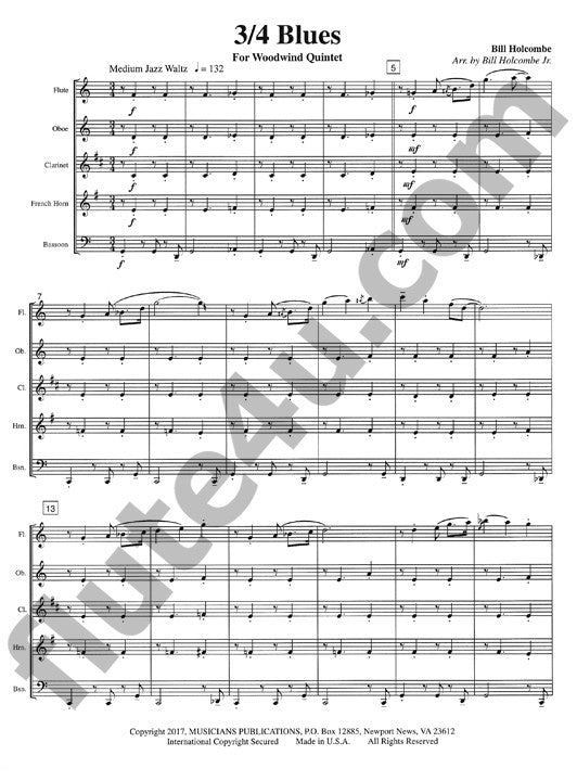 Holcombe, B :: 3/4 Blues