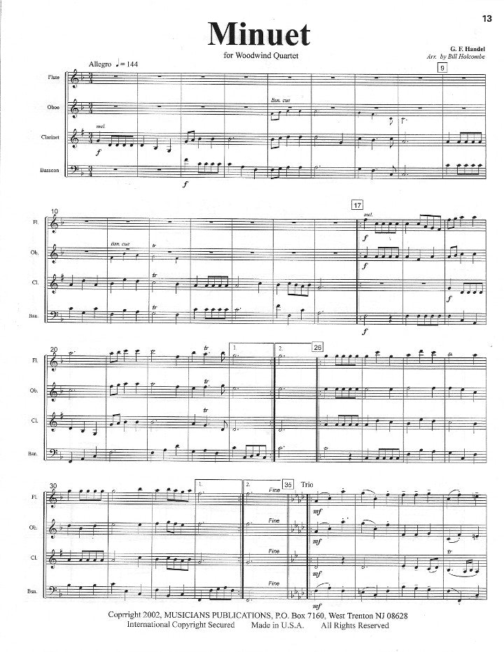 Handel, GF :: Water Music Suite