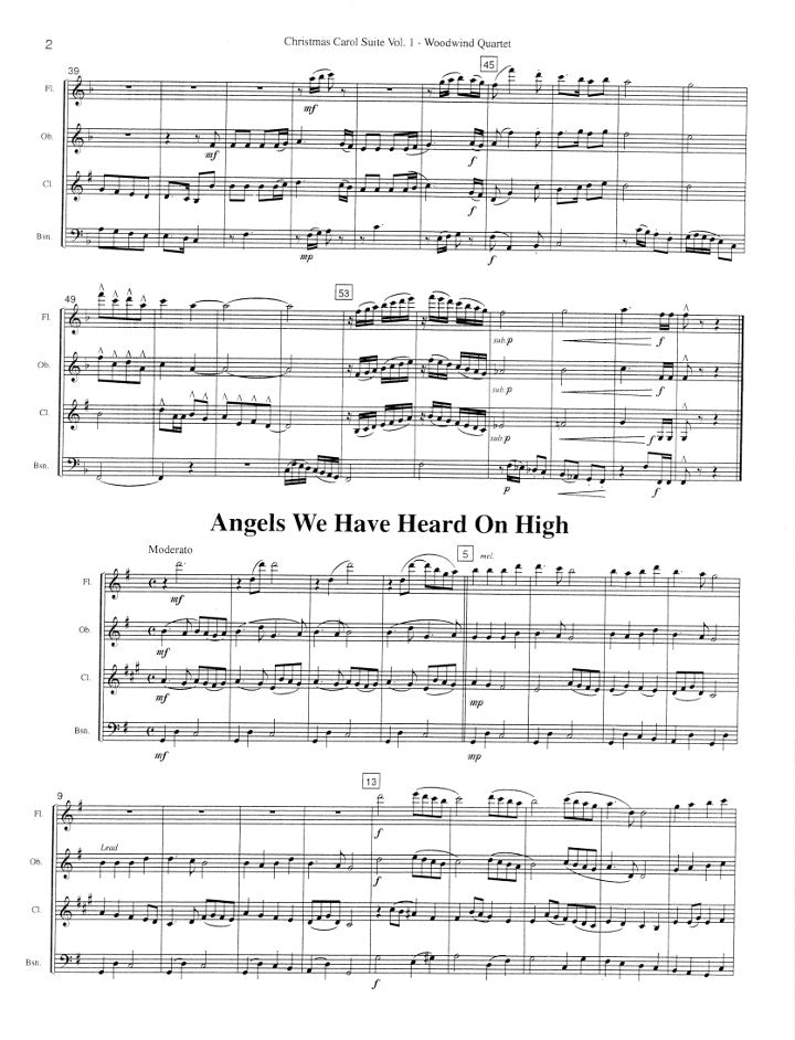 Traditional :: Christmas Carol Suite, Vol 1