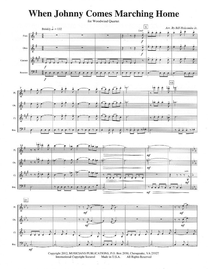Traditional :: When Johnny Comes Marching Home