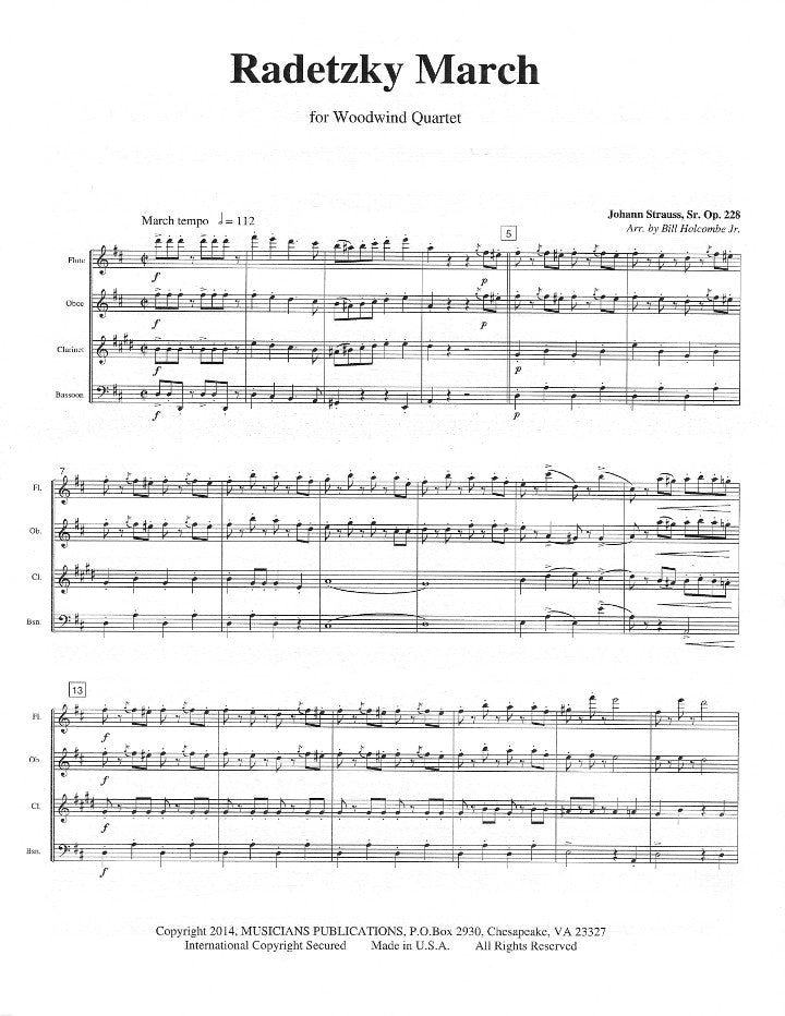 Strauss, J :: Radetzky March op. 288