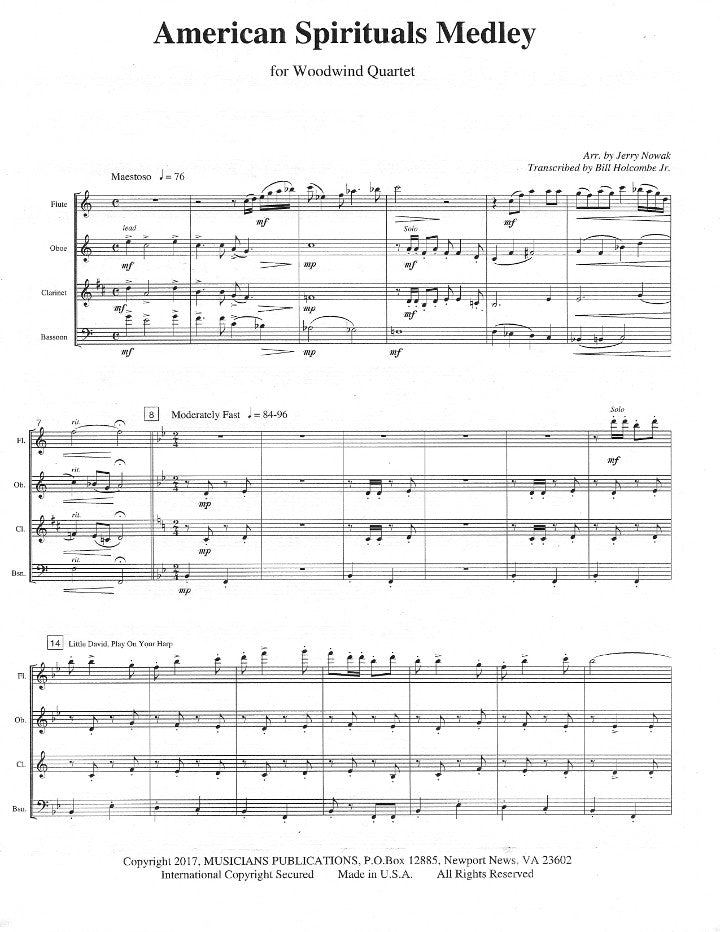 Traditional :: American Spirituals Medley