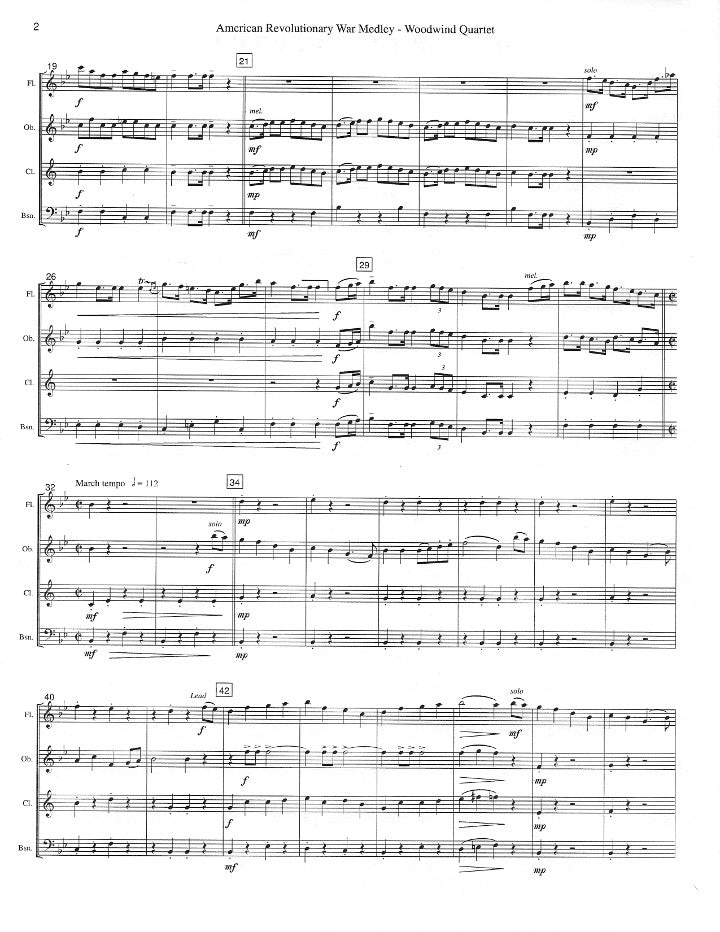 Villanueva, JA :: American Revolutionary War Medley