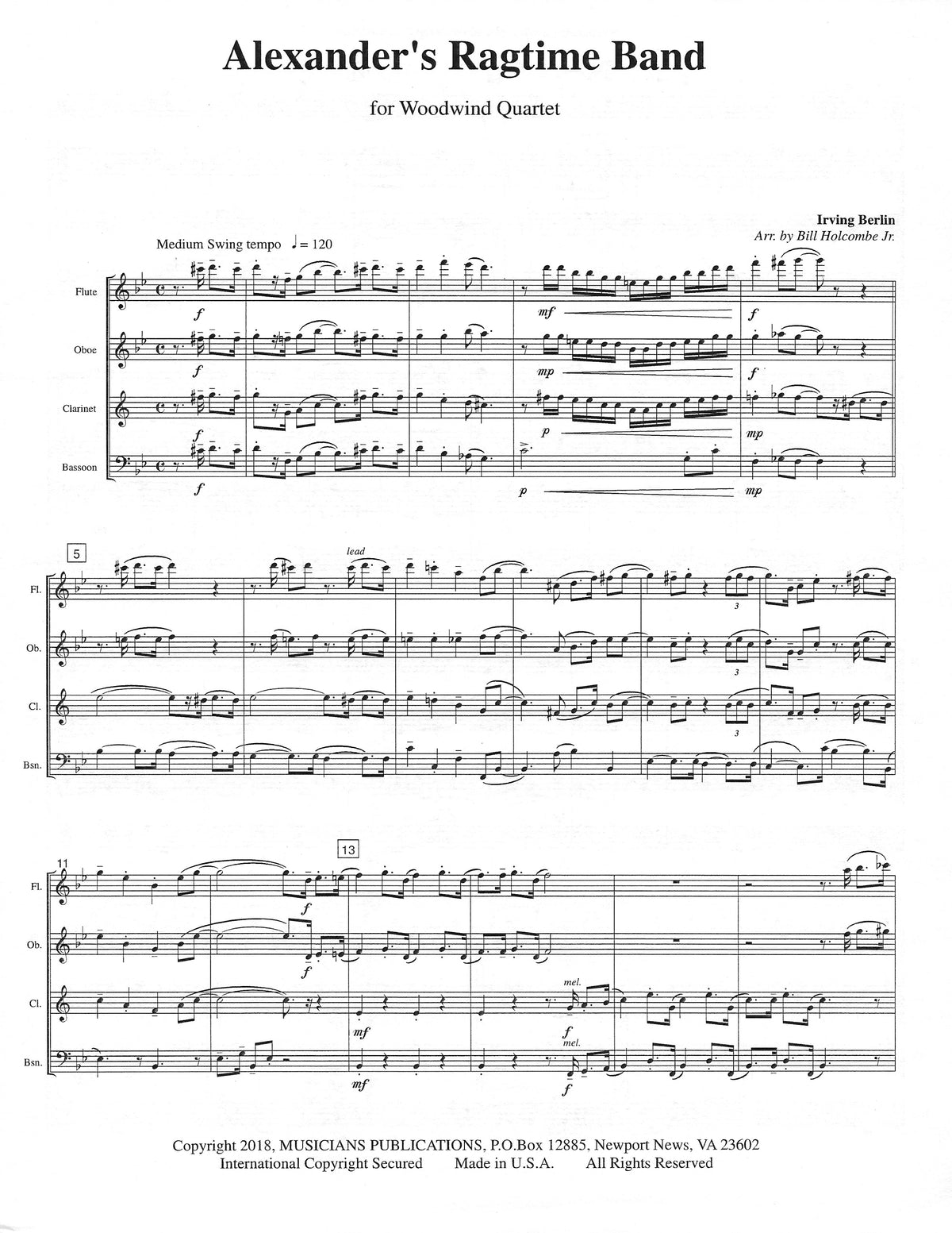 Berlin, I :: Alexander's Ragtime Band