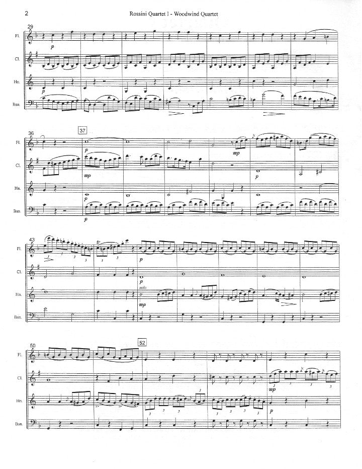 Rossini, G :: Quartet I