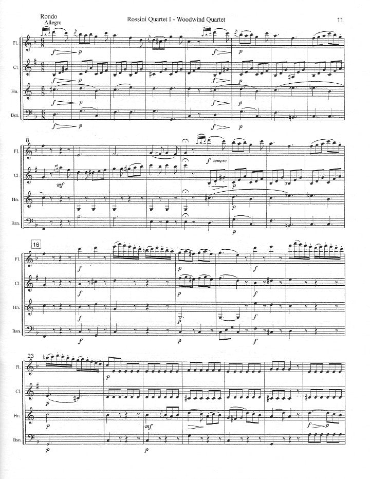 Rossini, G :: Quartet I