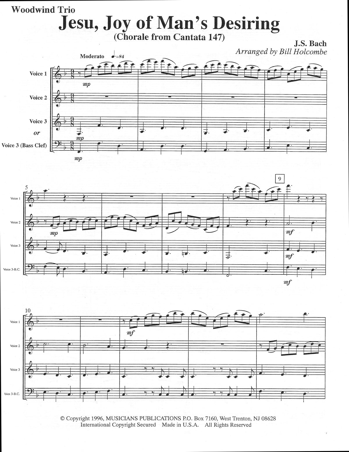 Bach, JS :: Jesu, Joy of Man's Desiring