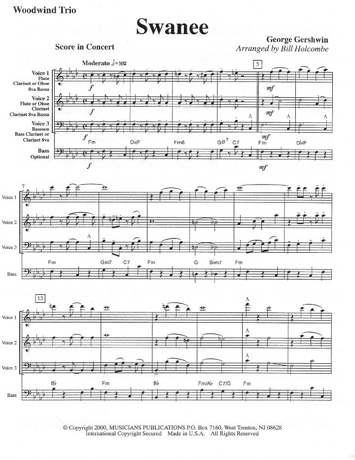 Gershwin, G :: Swanee