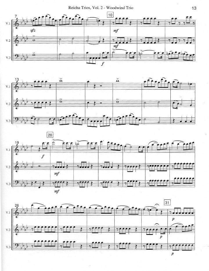 Reicha, A :: Twenty Four Trios Opus 82 - Volume 2