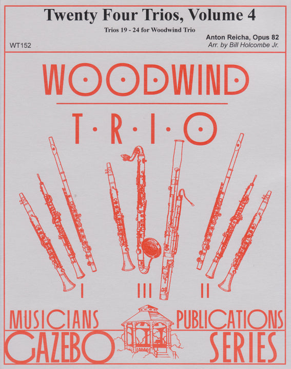 Reicha, A :: Twenty Four Trios Opus 82 - Volume 4