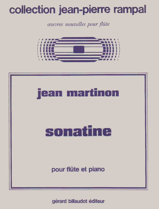 Martinon, J :: Sonatine