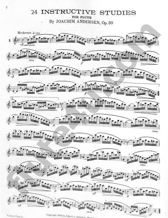 Various :: Famous Flute Studies and Duets