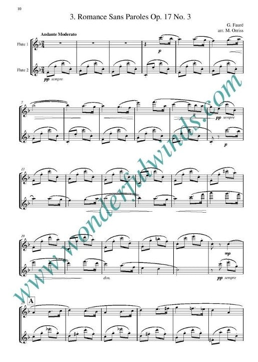 Faure, G :: Three Duets