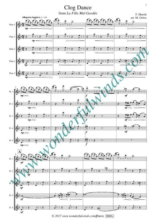 Herold, F :: Clog Dance (La Fille Mal Gardee)