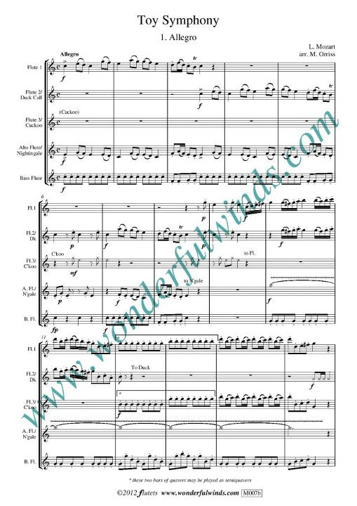 Mozart, L :: Toy Symphony